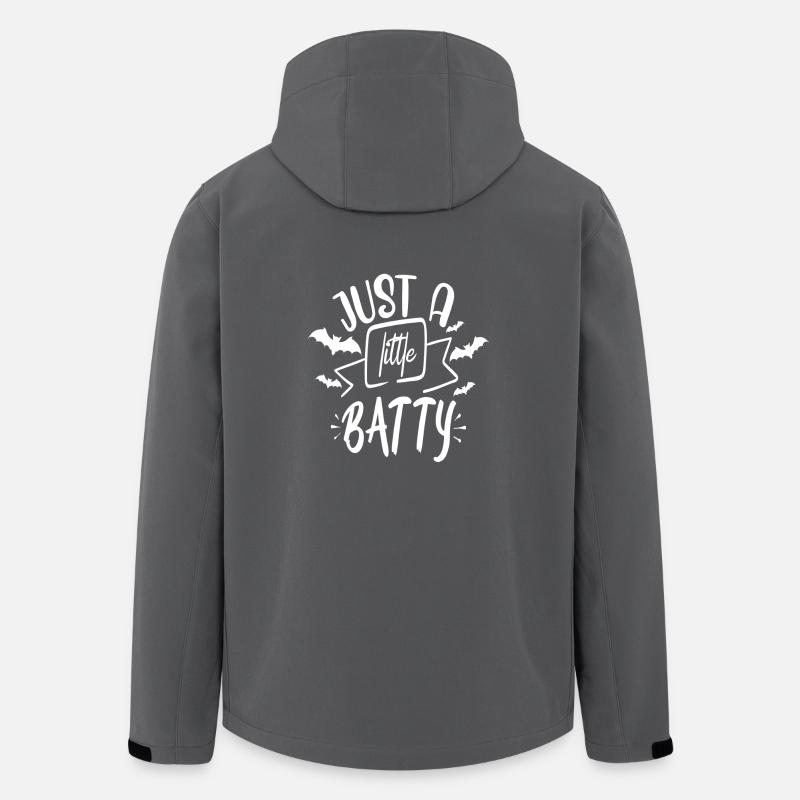Just a little Batty - Men’s Recycled Softshell Jacket by Stanley/Stella - anthracite