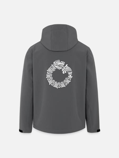 Ouroboros (vector) - Recycelte Männer Softshell-Jacke von Stanley/Stella - Anthrazit