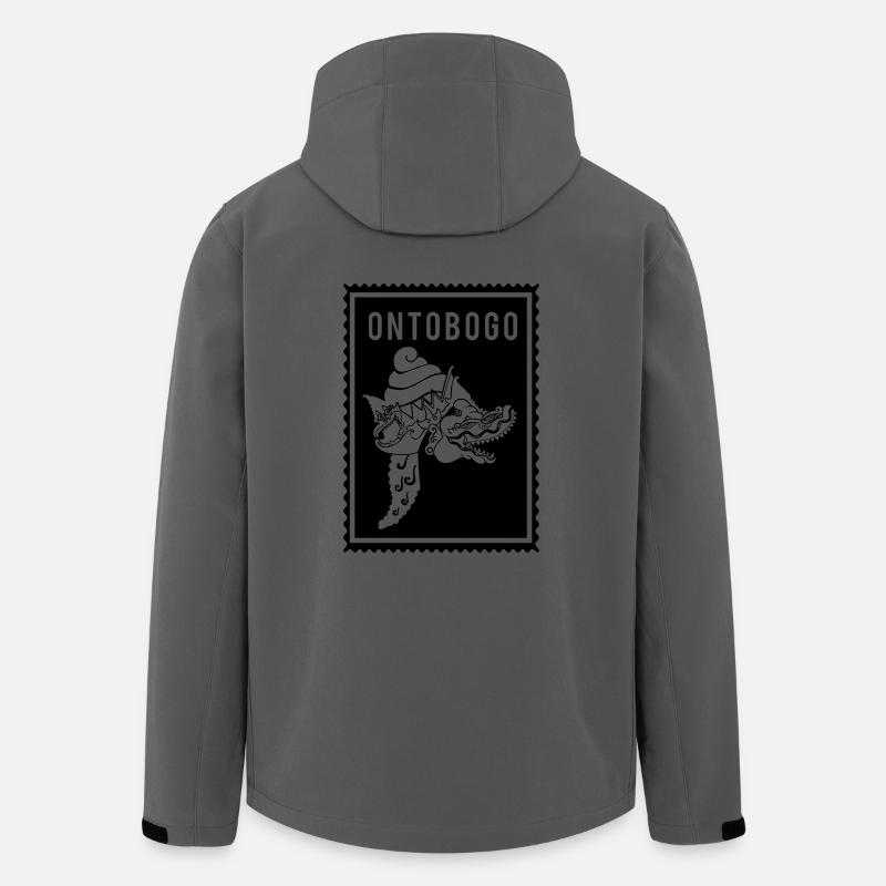 Ontobogo - Wayang - Men’s Recycled Softshell Jacket by Stanley/Stella - anthracite