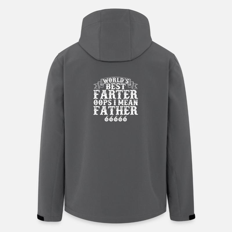 World's Greatest Farter - Men’s Recycled Softshell Jacket by Stanley/Stella - anthracite