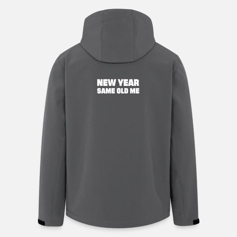 Neues Jahr Same Me - Recycelte Männer Softshell-Jacke von Stanley/Stella - Anthrazit