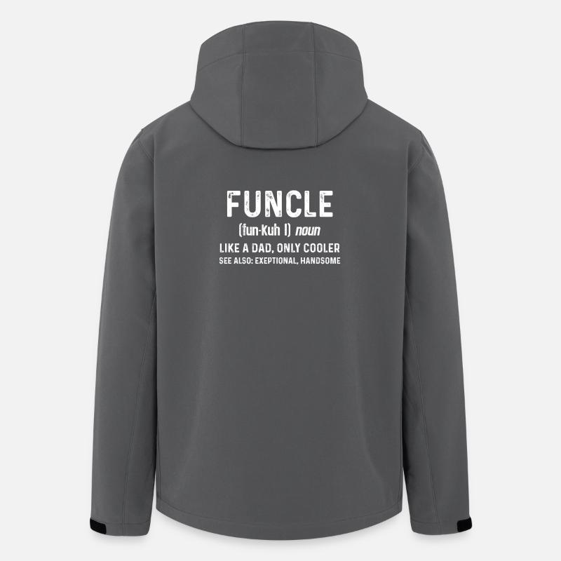 Mens Funcle Definition - Recycelte Männer Softshell-Jacke von Stanley/Stella - Anthrazit