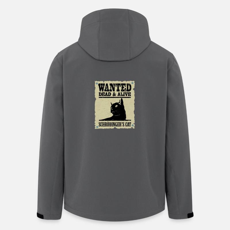 Schrödingers Katze gesucht. - Recycelte Männer Softshell-Jacke von Stanley/Stella - Anthrazit