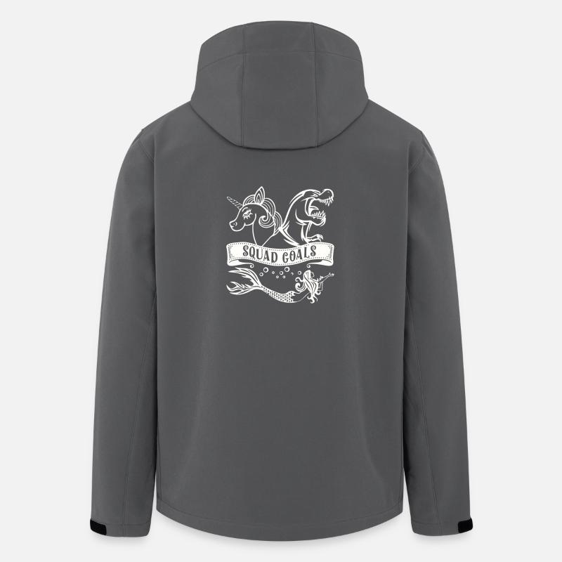 Squad Goals Fantasy Gift - Men’s Recycled Softshell Jacket by Stanley/Stella - anthracite