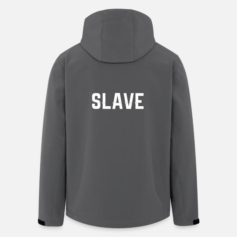esclave - Veste softshell homme en polyester recyclé Stanley/Stella - charbon