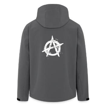Anarchie Cool - Veste softshell homme en polyester recyclé Stanley/Stella - charbon - Dos - AI Model Male 185 light (185cm)