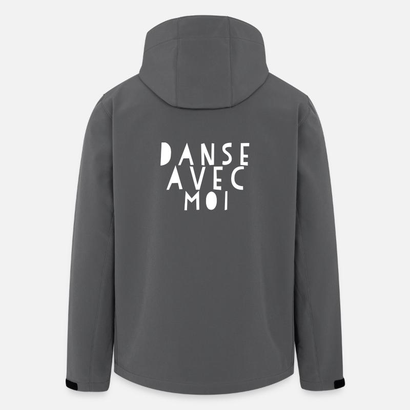 Danse Avec Moi - Dance Shirts - Recycelte Männer Softshell-Jacke von Stanley/Stella - Anthrazit
