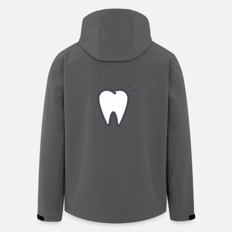 Dent tooth - Recycelte Männer Softshell-Jacke von Stanley/Stella - Anthrazit