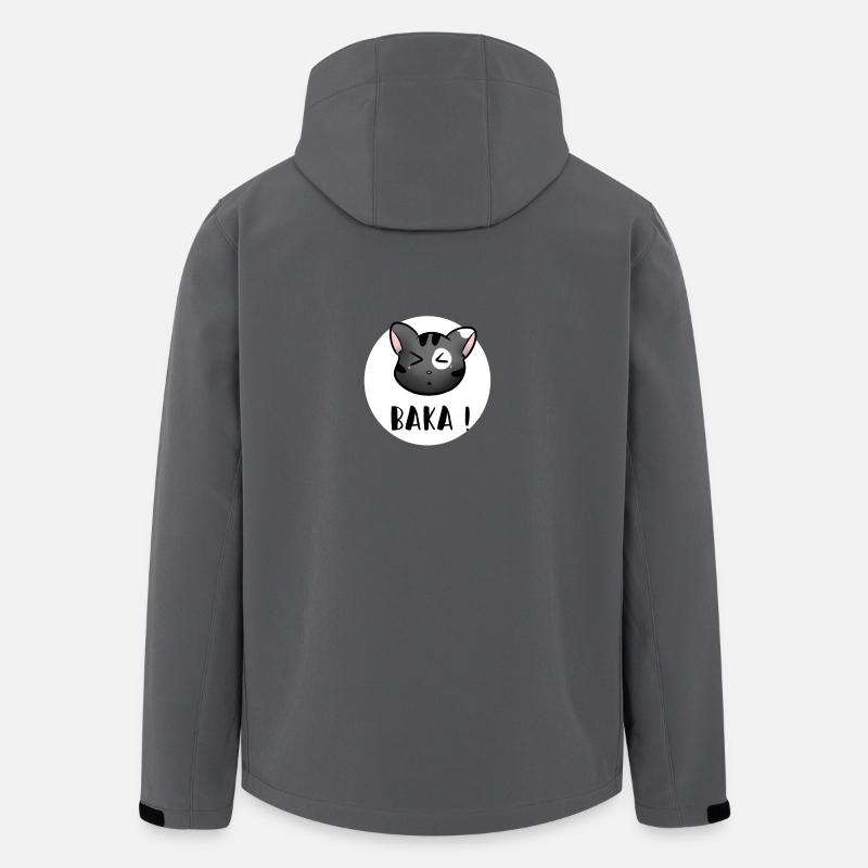 Baka - Veste softshell homme en polyester recyclé Stanley/Stella - charbon