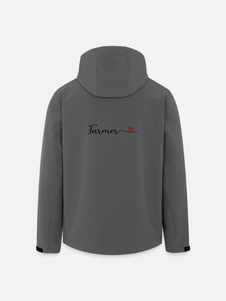 farmer - Men’s Recycled Softshell Jacket by Stanley/Stella - anthracite