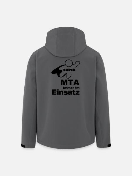 Super MTA Geschenk - Recycelte Männer Softshell-Jacke von Stanley/Stella - Anthrazit