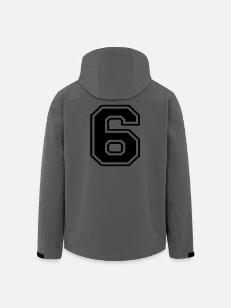 6 - Recycelte Männer Softshell-Jacke von Stanley/Stella - Anthrazit