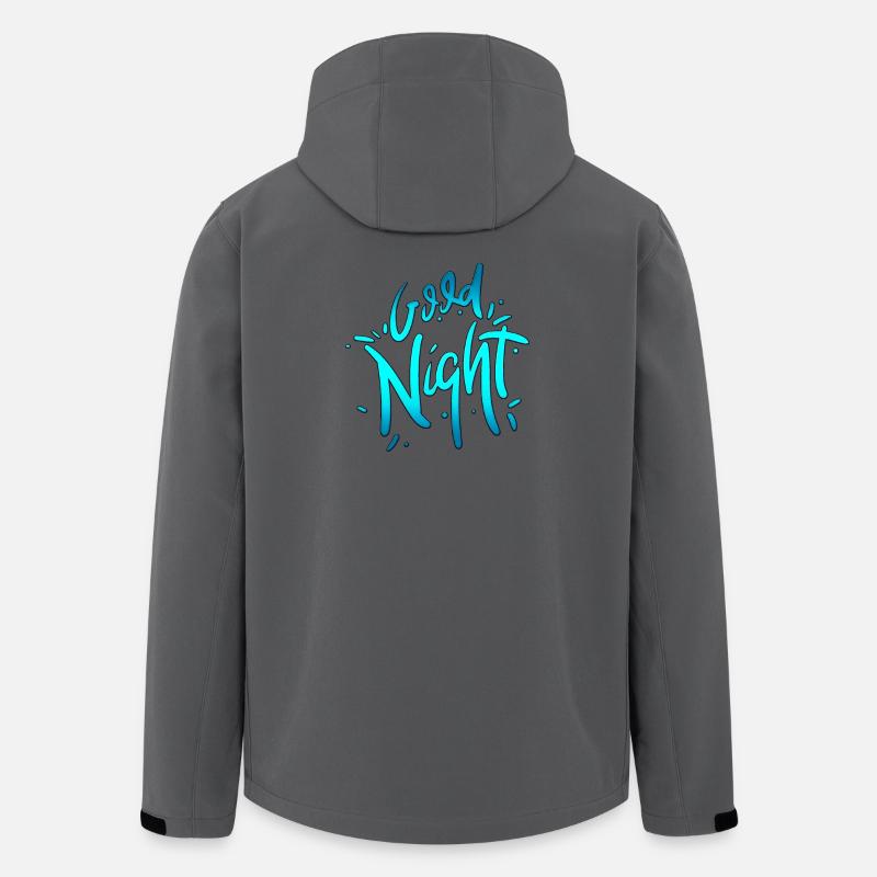 Good Night - Recycelte Männer Softshell-Jacke von Stanley/Stella - Anthrazit
