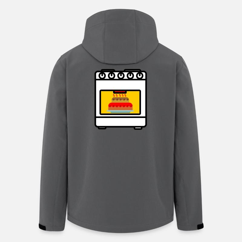 Four avec gâteau - Veste softshell homme en polyester recyclé Discoverer Stanley/Stella - charbon