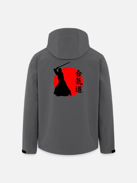 Aikido - Men’s Recycled Softshell Jacket by Stanley/Stella - anthracite