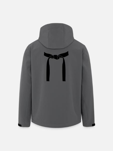Kampfsportband oder Obi - Recycelte Männer Softshell-Jacke von Stanley/Stella - Anthrazit