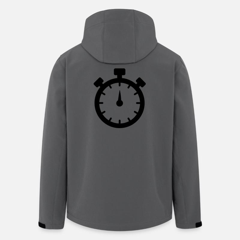 Stopwatch 2 - Men’s Recycled Softshell Jacket by Stanley/Stella - anthracite