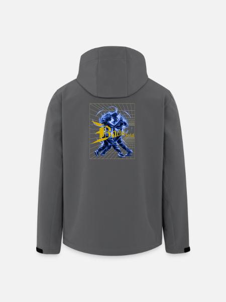 Bachata Social Perspektive Festivals - Recycelte Männer Softshell-Jacke von Stanley/Stella - Anthrazit