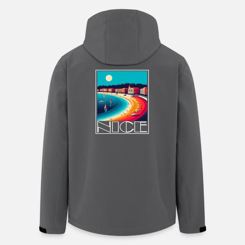 NETT - Recycelte Männer Softshell-Jacke von Stanley/Stella - Anthrazit