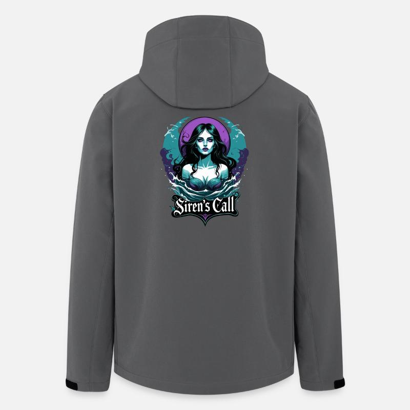 Sirenenruf - Recycelte Männer Softshell-Jacke von Stanley/Stella - Anthrazit