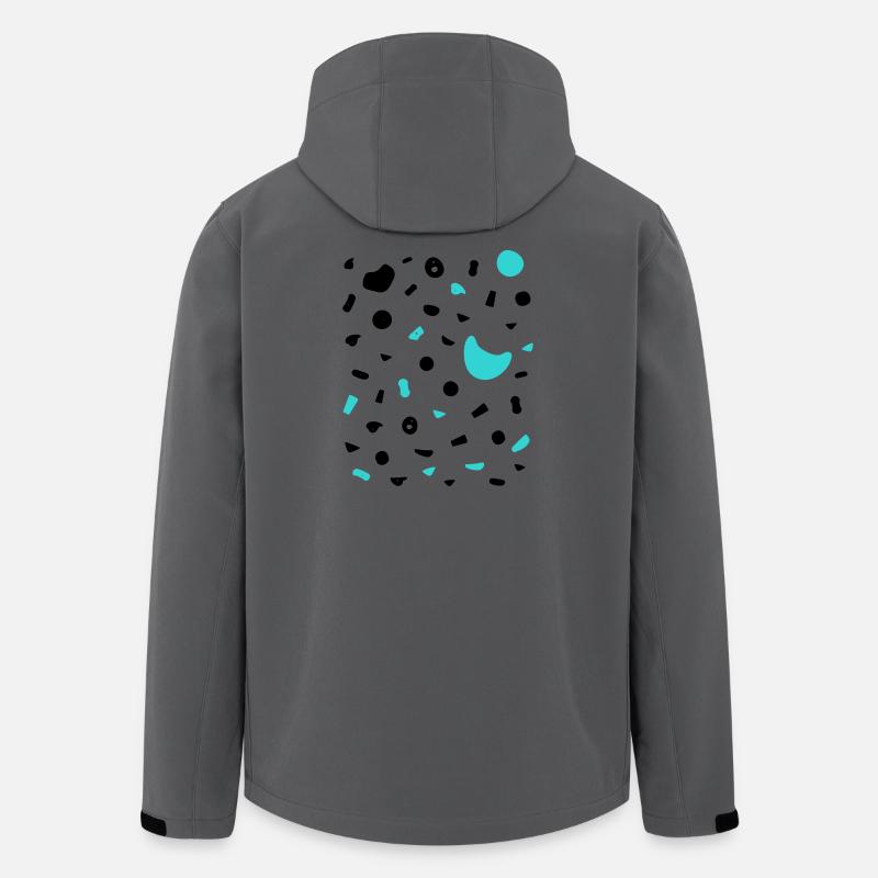 Boulder Projekt 7a Design Klettergriffe klettern - Recycelte Männer Softshell-Jacke von Stanley/Stella - Anthrazit