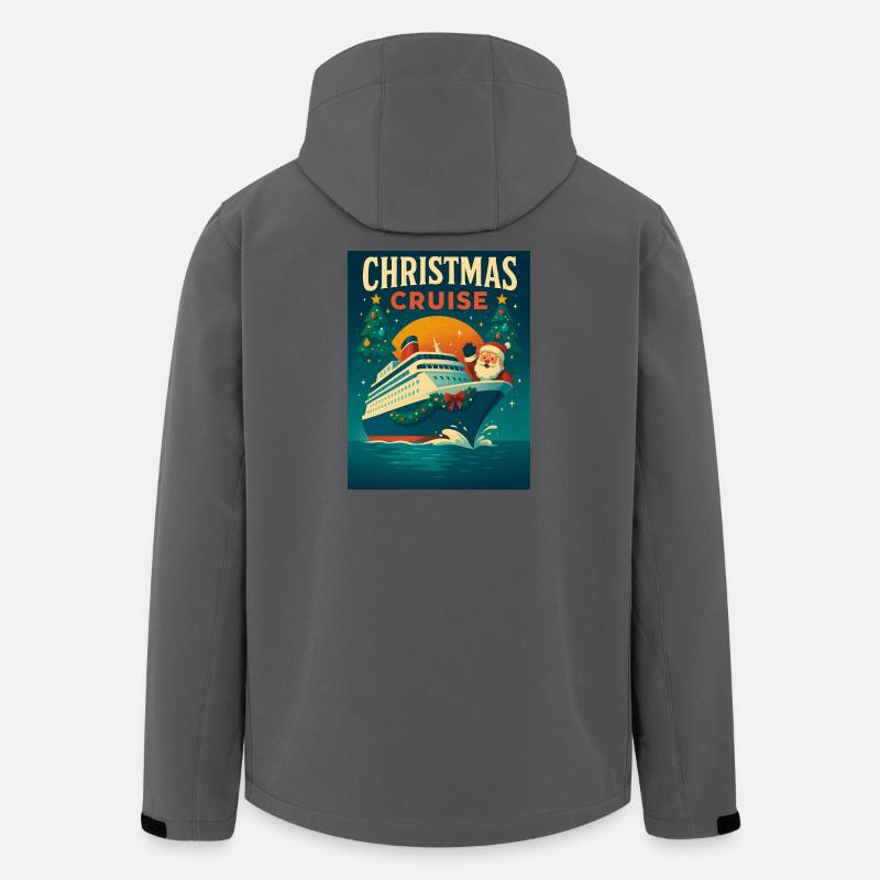 Weihnachtskreuzfahrt - Recycelte Männer Softshell-Jacke von Stanley/Stella - Anthrazit