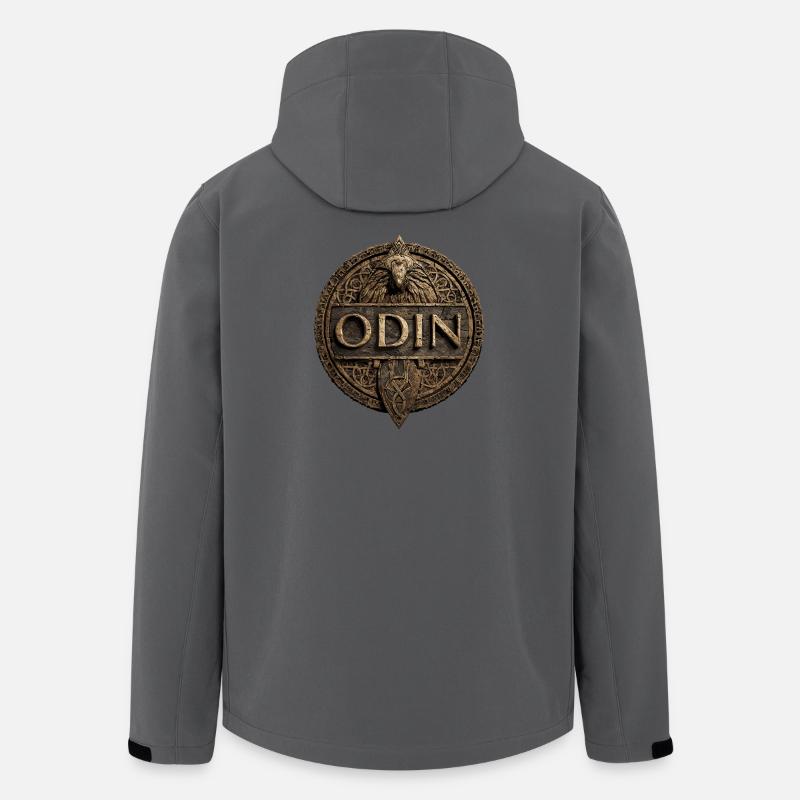 Odin Nordic God Vikings - Men’s Recycled Softshell Jacket by Stanley/Stella - anthracite