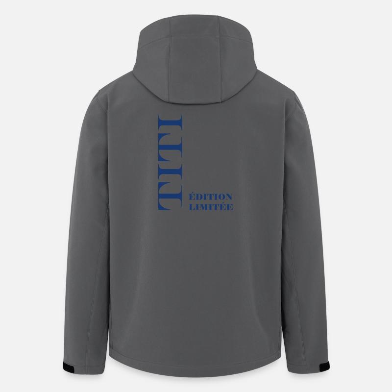 Titi - Recycelte Männer Softshell-Jacke von Stanley/Stella - Anthrazit