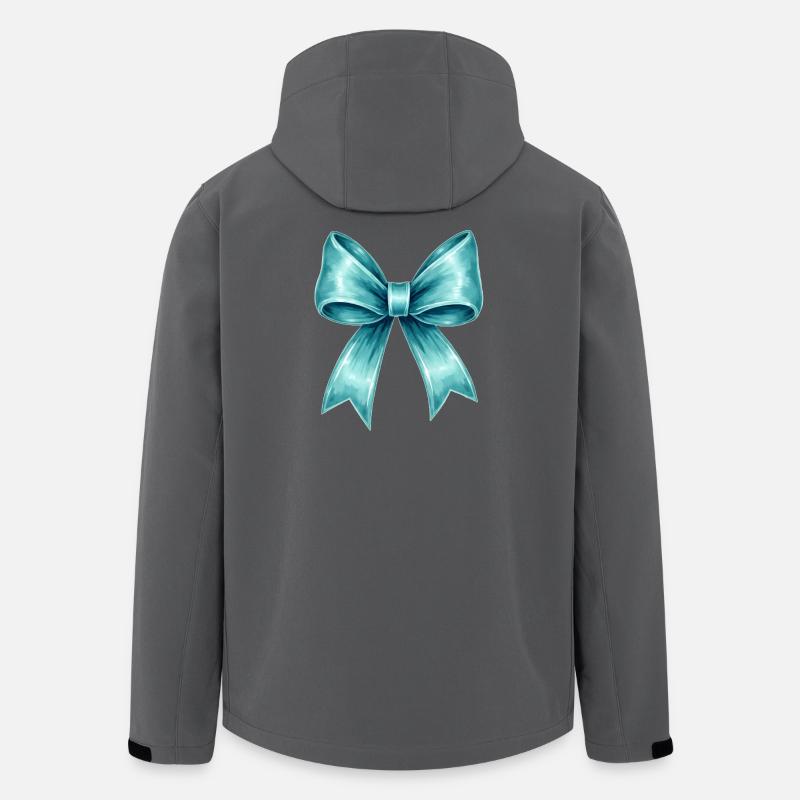 Arc turquoise - Veste softshell homme en polyester recyclé Stanley/Stella - charbon