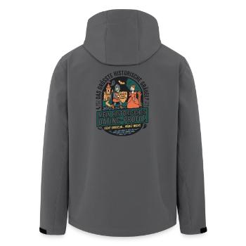 Mittelalter Dating Profil lustig - Recycelte Männer Softshell-Jacke von Stanley/Stella - Anthrazit - Hinten - AI Model Male 185 light (185cm)
