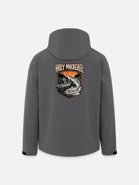 Holy mackerel - Men’s Recycled Softshell Jacket by Stanley/Stella - anthracite
