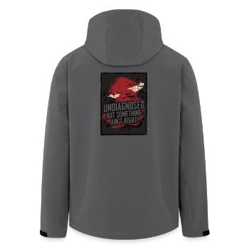 Ce n’est pas diagnostiqué, mais quelque chose ne va pas - Veste softshell homme en polyester recyclé Stanley/Stella - charbon - Dos - AI Model Male 185 light (185cm)