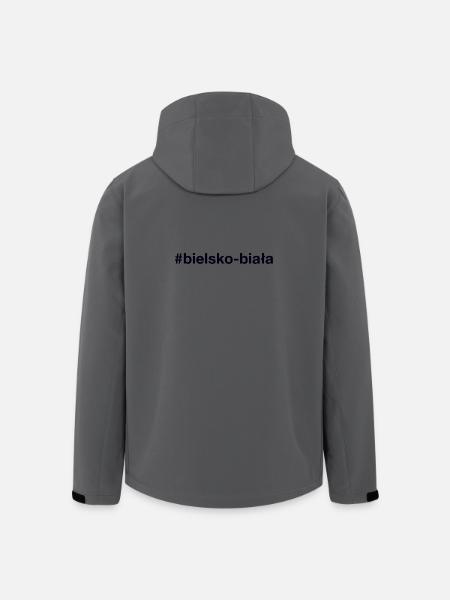 Bielsko-Biala Pologne - Veste softshell homme en polyester recyclé Stanley/Stella - charbon