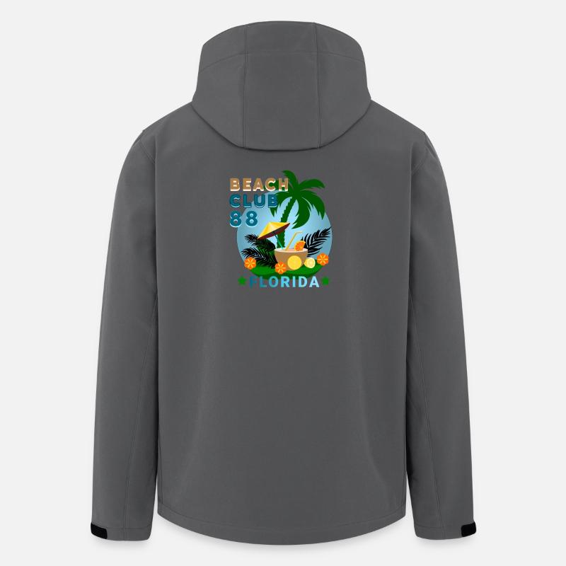 BEACH CLUB Florida - Recycelte Männer Softshell-Jacke von Stanley/Stella - Anthrazit