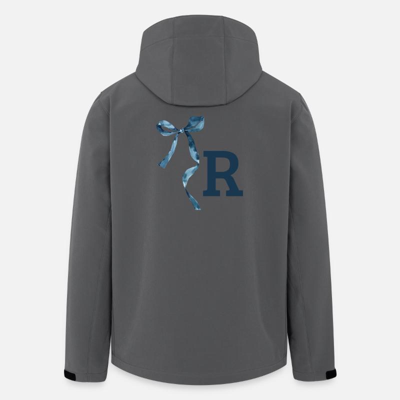 Monogram r gift idea - Men’s Recycled Softshell Jacket by Stanley/Stella - anthracite