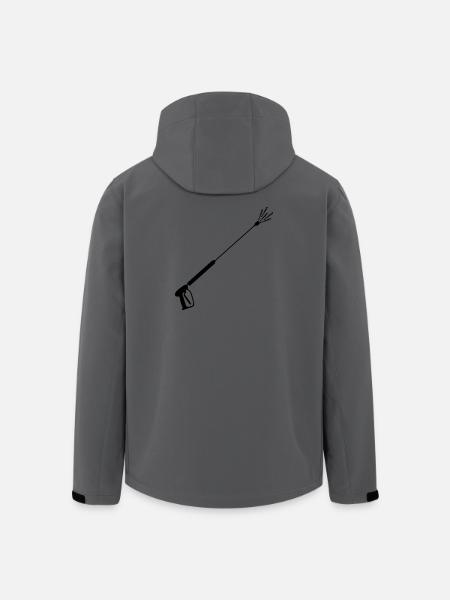 High-pressure sprayer façade cleaning 5 - Men’s Recycled Softshell Jacket by Stanley/Stella - anthracite