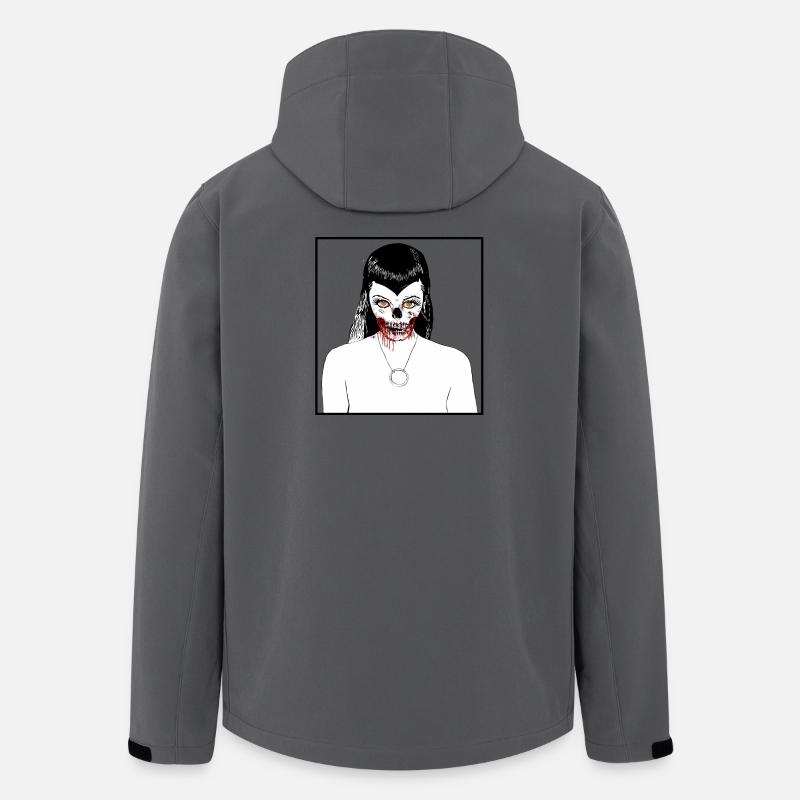 Augen - Recycelte Männer Softshell-Jacke von Stanley/Stella - Anthrazit