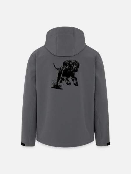 Magyar Vizsla - Veste softshell homme en polyester recyclé Stanley/Stella - charbon