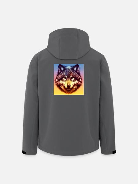 Wolf - Men’s Recycled Softshell Jacket by Stanley/Stella - anthracite