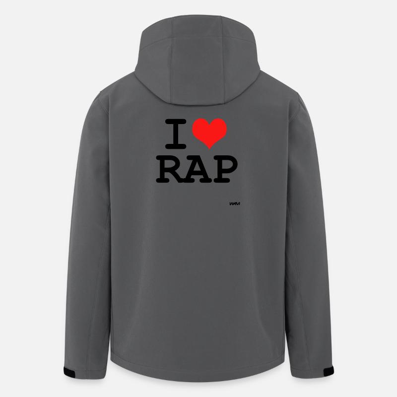 rap - Men’s Recycled Softshell Jacket by Stanley/Stella - anthracite