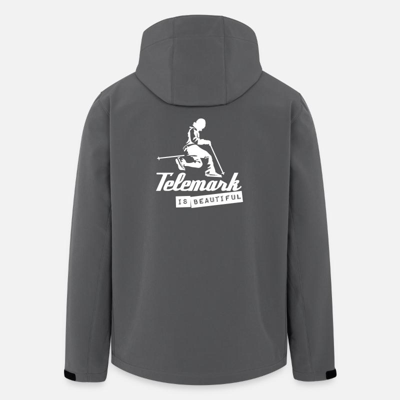 Hemd beautilful2 SPREAD3 - Recycelte Männer Softshell-Jacke von Stanley/Stella - Anthrazit