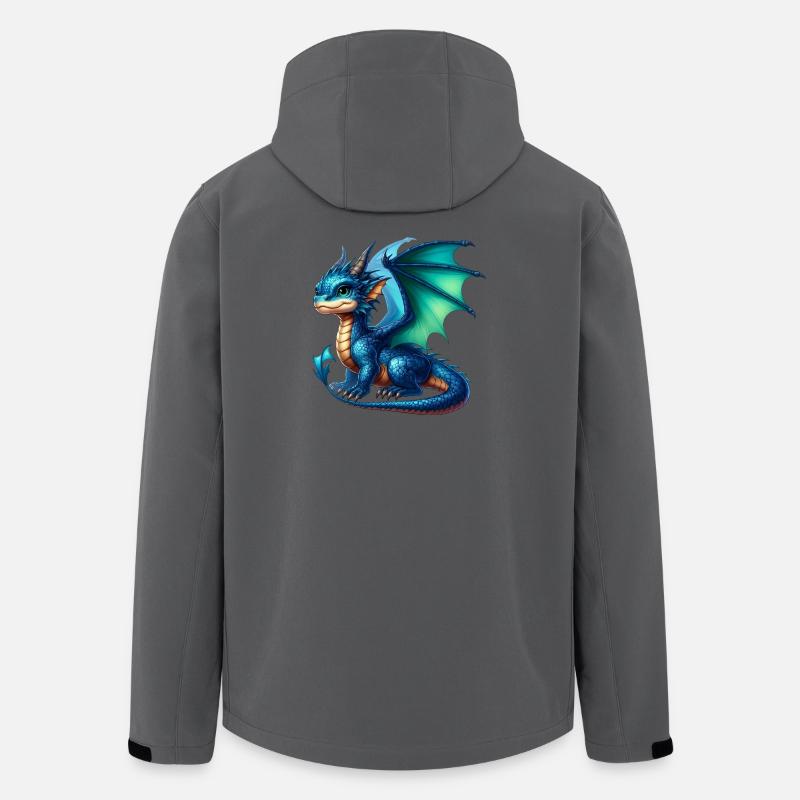 Dragon - Men’s Recycled Softshell Jacket by Stanley/Stella - anthracite