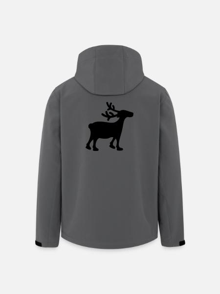 Reindeer Xmas 1 - Men’s Recycled Softshell Jacket by Stanley/Stella - anthracite