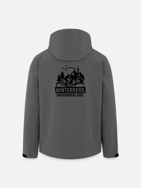 Winterberg Hochsauerland - Men’s Recycled Softshell Jacket by Stanley/Stella - anthracite