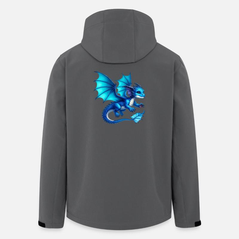 Dragon - Veste softshell homme en polyester recyclé Stanley/Stella - charbon