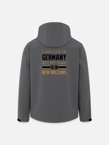 New Orleans - Recycelte Männer Softshell-Jacke von Stanley/Stella - Anthrazit