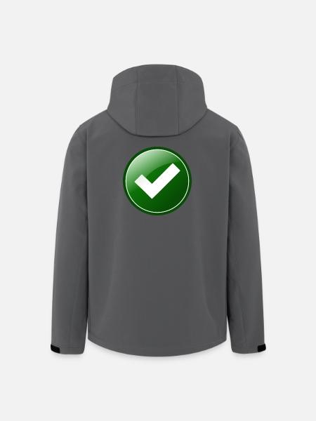 Approved - Men’s Recycled Softshell Jacket by Stanley/Stella - anthracite