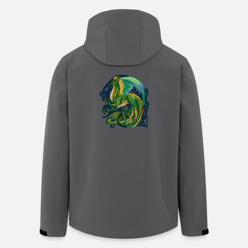 dragon - Men’s Recycled Softshell Jacket by Stanley/Stella - anthracite