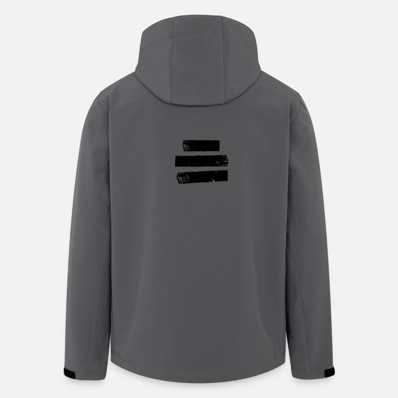 bar - Men’s Recycled Softshell Jacket by Stanley/Stella - anthracite