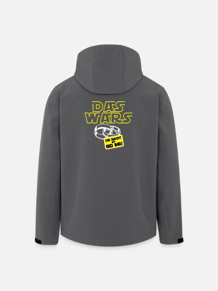 Junggesellenabschied , Das wars bei Ihr ...(25) - Recycelte Männer Softshell-Jacke von Stanley/Stella - Anthrazit